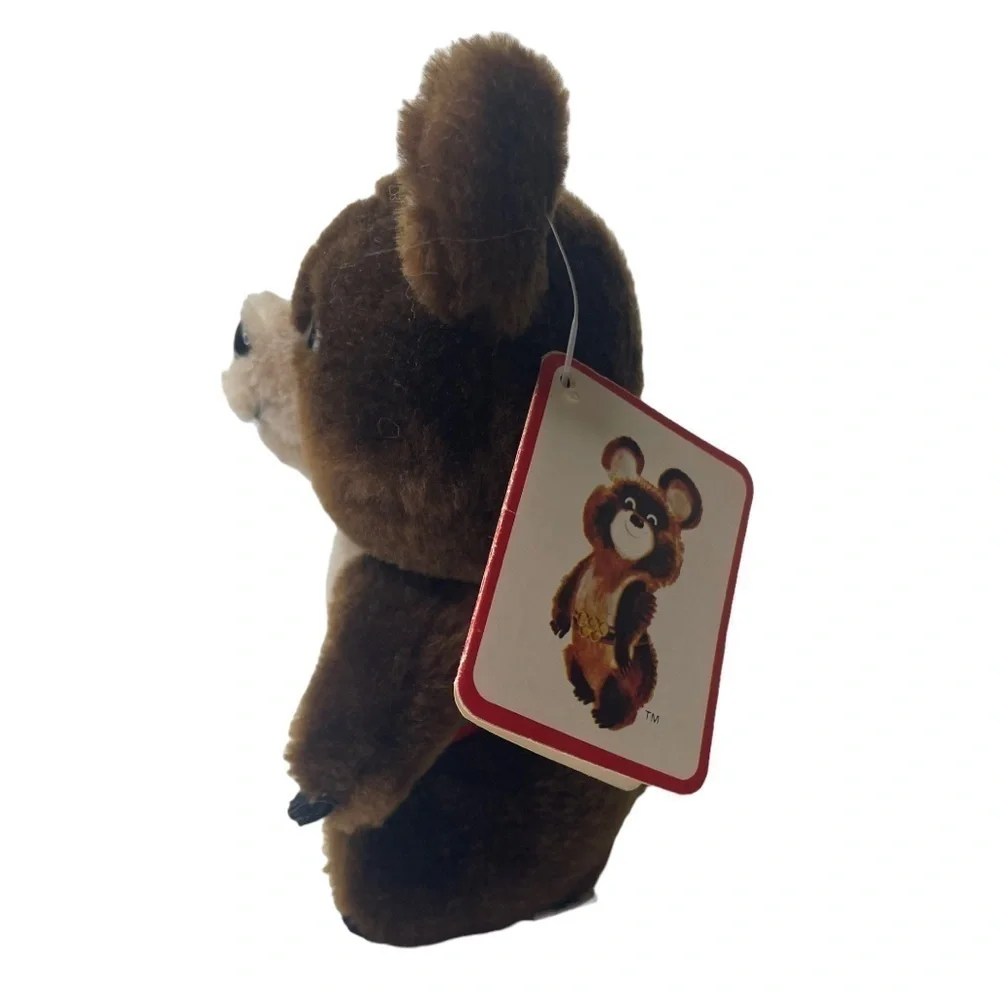 NWT Vintage Misha The Official Mascot Of The 1980 Moscow Olympic Games Plush